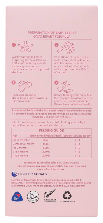 Stage 1 Sachet Box of 6