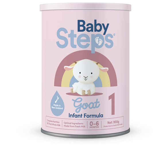 BabySteps Cans | Stage 1 Goat Infant Formula 0–6 Months – Baby Steps