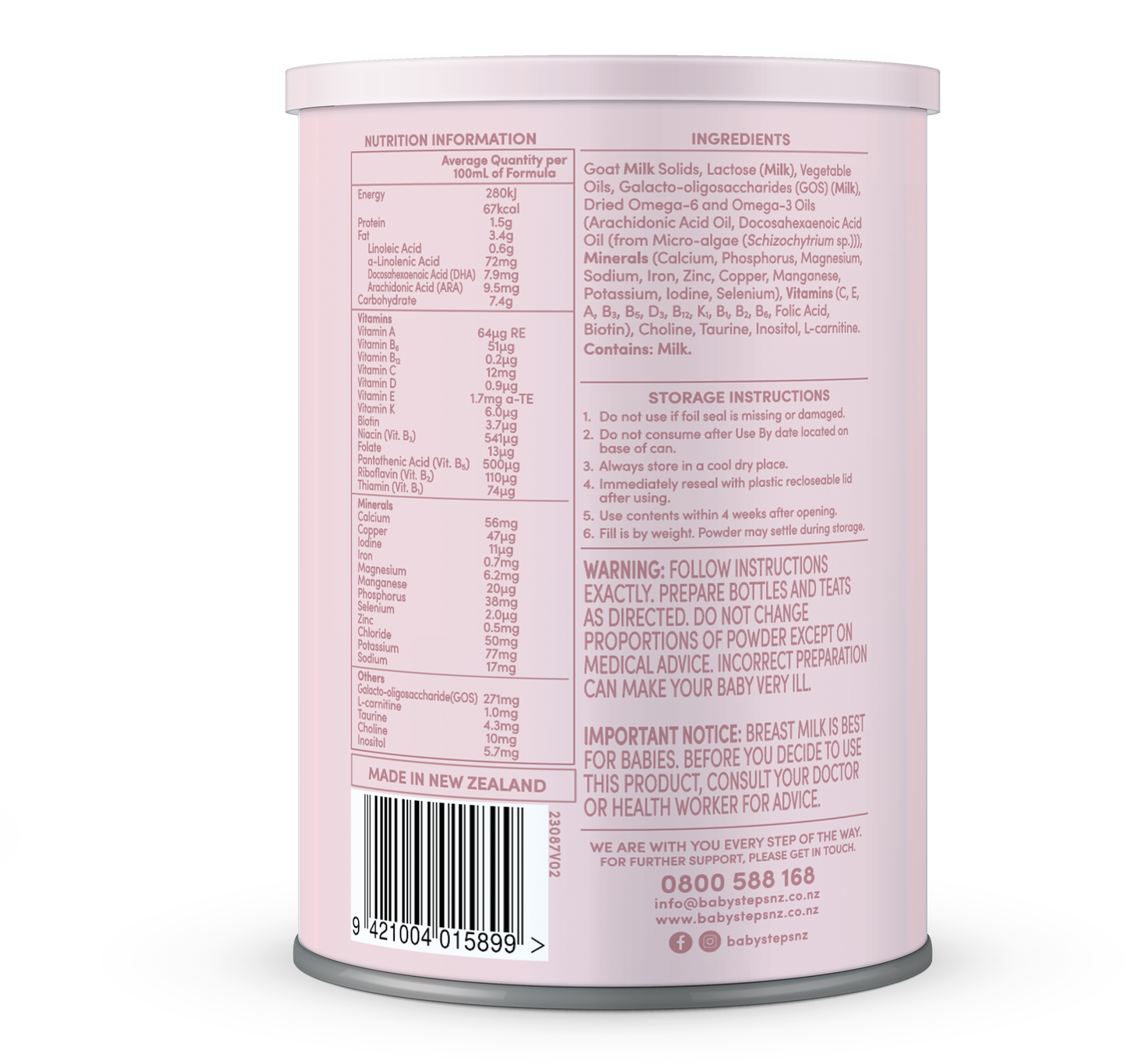 Goat Infant Formula 900g