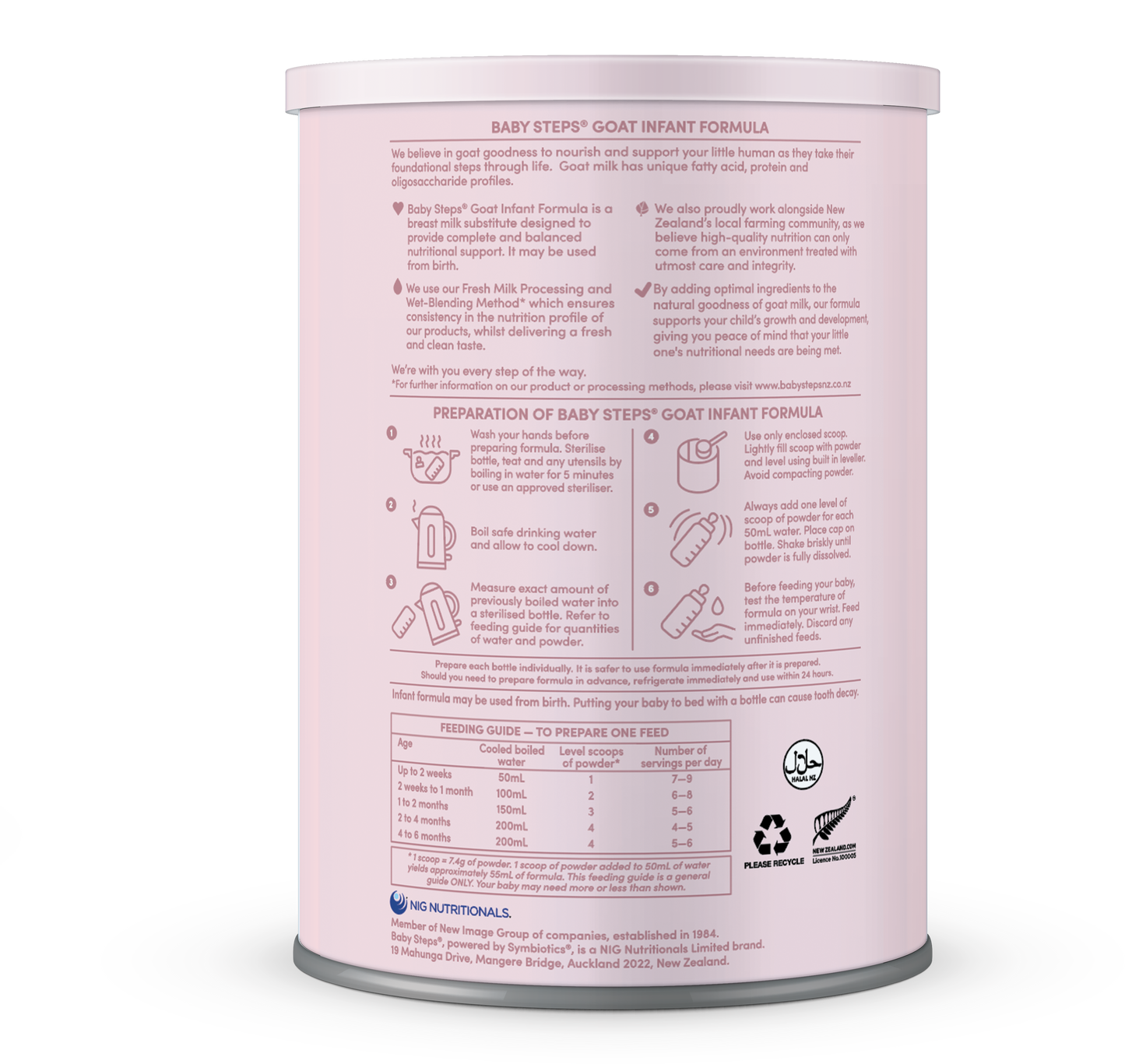 Goat Infant Formula 900g